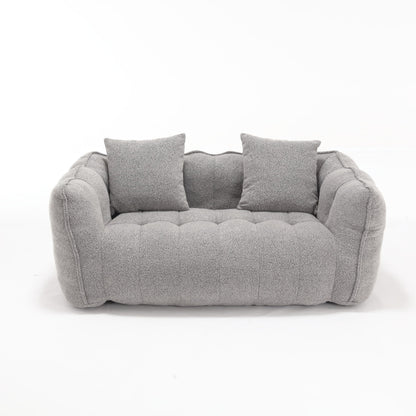 Cozy Beanbag Chair With High Resilience Foam Core For 2