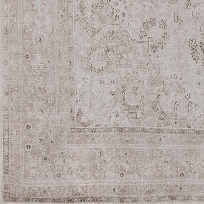 Bethany Vintage Flat Pile Washable Rug