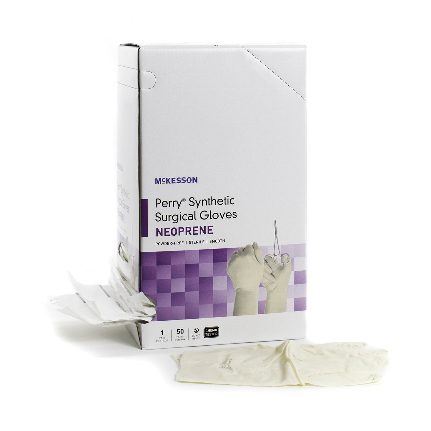 McKesson Perry® Polychloroprene Surgical Glove, Size 6, Cream 20-2660N