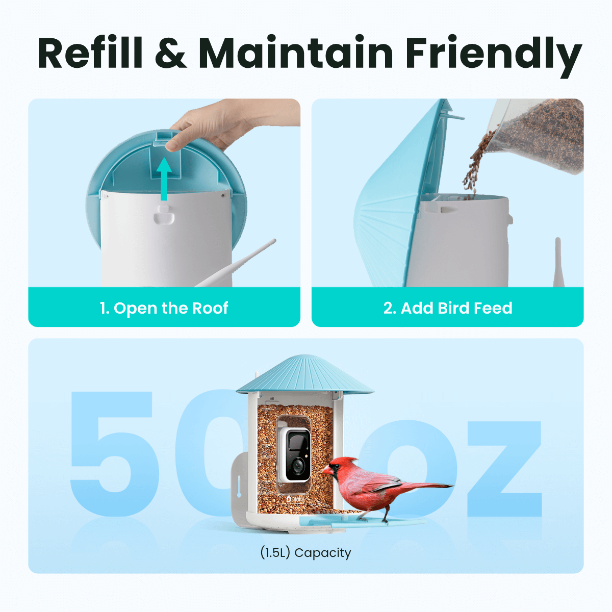 Birdfy Smart Feeder -  Limited Father's Day Gift Set