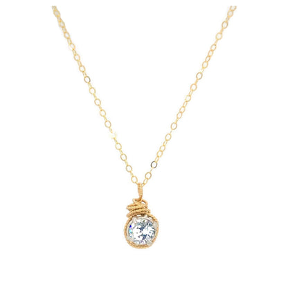 Birthstone Color Necklace