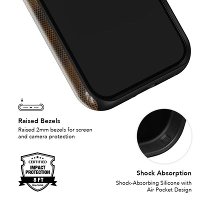 Chestnut | Brown Flannel Plaid iPhone Case