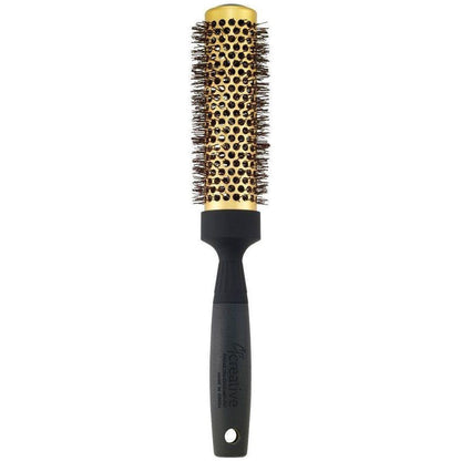 Gold Nano Ceramic Hair Brush with 6 Inch XL Barrel