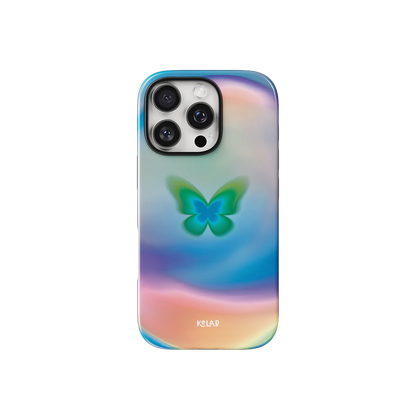 Celestial Wings | Gradient Butterfly iPhone Case