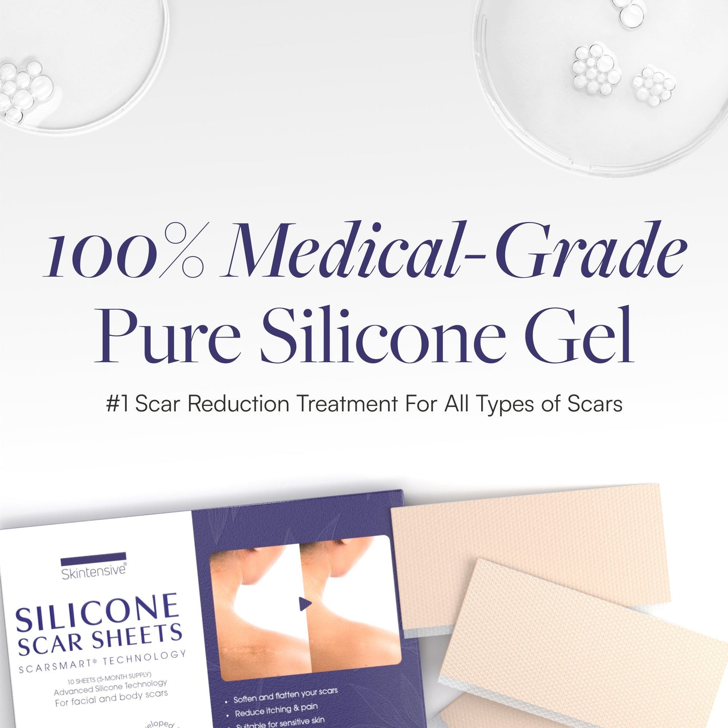 Skintensive® Silicone Scar Sheets SK-0010