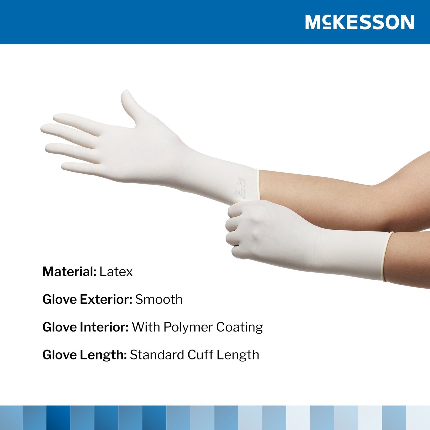 McKesson Perry® Performance Plus Surgical Glove, Size 7, Cream 20-1070N