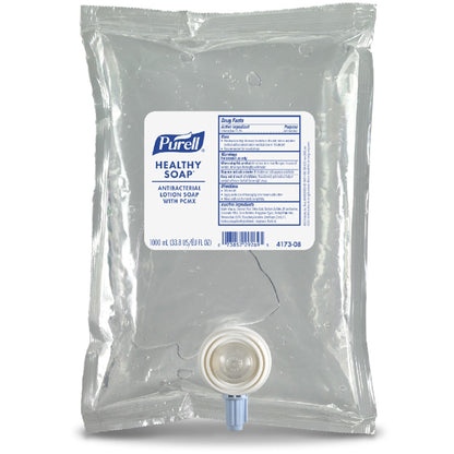 Purell® Healthy Soap® Antimicrobial Lotion Soap, 1000 mL Dispenser Refill Bag 4173-08