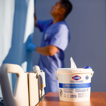 Clorox Healthcare® Bleach Germicidal Wipes, Individual Packets Box of 50 31424