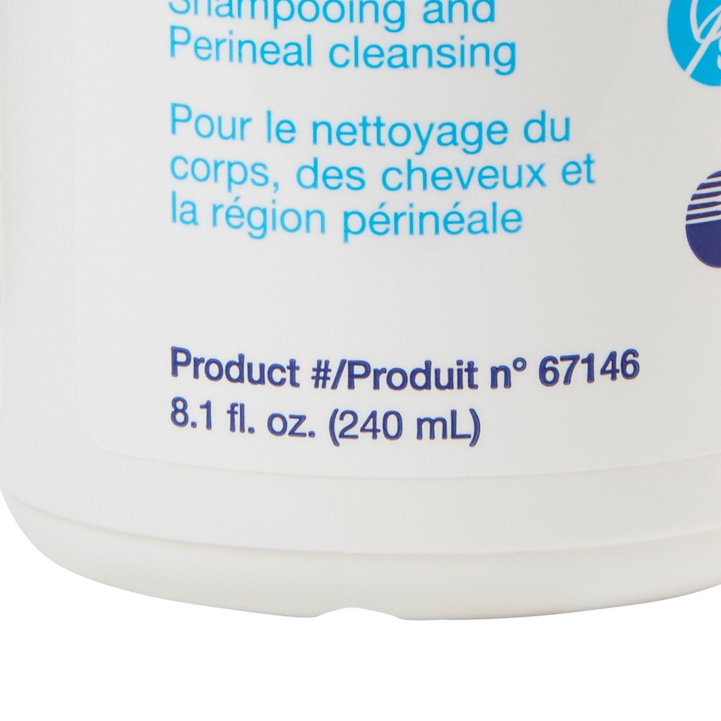 Bedside-Care® Foam Cleanser, Unscented, Shampoo and Body Wash, 8.1-ounce bottle COI67146
