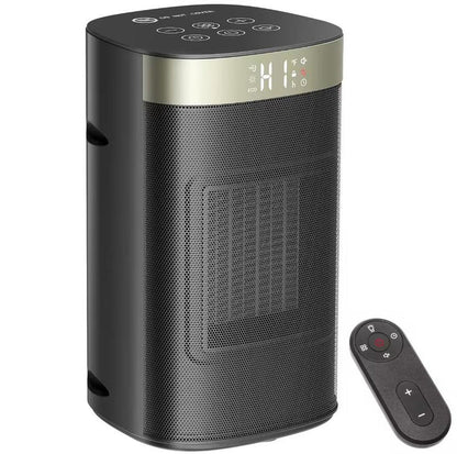 R.W.FLAME 1500W Space Heater, Fast Heating & Energy Saving Portable Electric Heater with Remote, 5 Modes Adjustable Thermostat 24H Timer, Safe Quiet for Bedroom Office Home Use