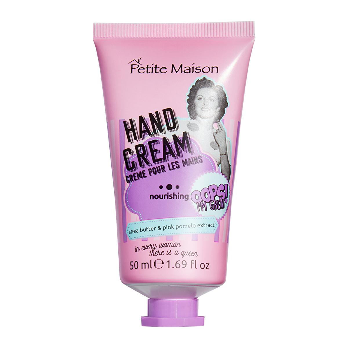 Petite Maison Nourishing Hand Cream - Shea Butter & Pink Grapefruit, Non-Greasy Formula, Moisturizing Hand Lotion for Dry Skin - 1.69 fl oz