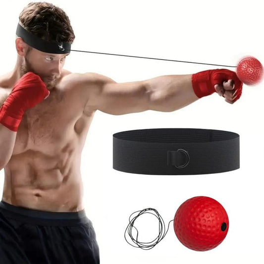 Ultimate Boxing Reflex Ball - Perfect Gift for Boyfriends! Boost Reaction Speed & Hand-Eye Coordination, Ideal Home Training Equipment for Men