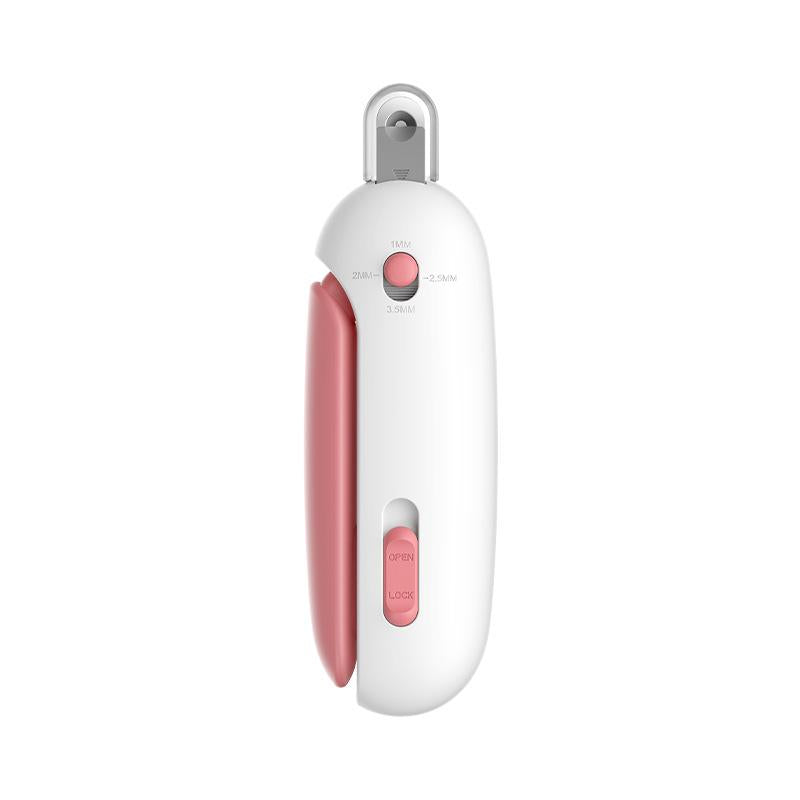 Multi Functional Cat Nail Clipper, Suitable for Trimming Toes and Adjustable for All Sizes 1-3.5Mm Safe Grooming Tool, Safe Toenail Trimmer for Kittens & Indoor Cats, Pet Tools Portable Grooming