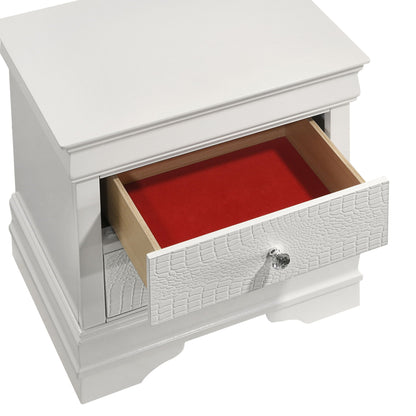 Blaze - 2 Drawer Modern Nightstand