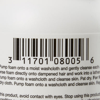 Bedside-Care® Foam Cleanser, Scented, Shampoo and Body Wash, 8.1-ounce bottle COI67145