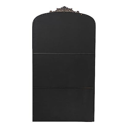Arch Mirror, Baroque Inspired Wall Decor For Bathroom, Bedroom, Living Room