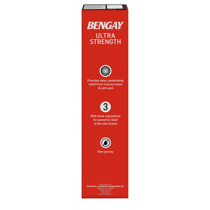 Bengay® Ultra Strength Topical Analgesic Cream, 4-ounce tube 510819400