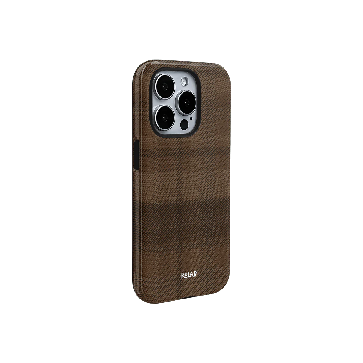 Chestnut | Brown Flannel Plaid iPhone Case