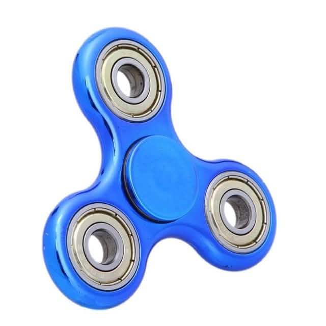 Chrome Tri Fidget Spinner - Assorted Colors