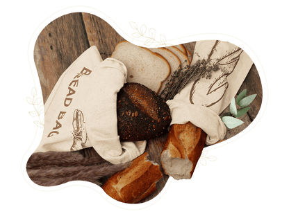 Linen Bread Bags