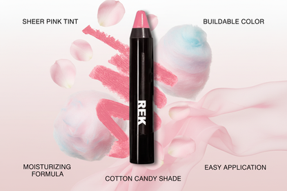 Cotten Candy | Color Stick Lip Sheers | REK Cosmetics