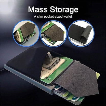 Credit Card Holder Wallet Metal Name Card