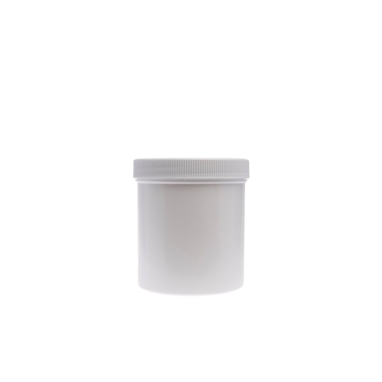 Centor Brand 8 oz. White Plastic Ointment Jars (16-Count)