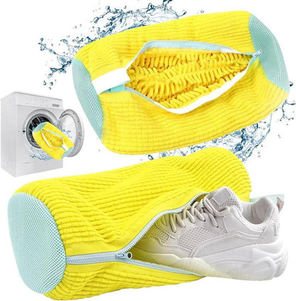 Washing Machine Shoe Bag, Durable Zipper Shoes Removable Washing Bags, Shoe Storage Bag, Laundry Tools & Accessories for Laundry Room Organiser, Home Laundry Room, Laundry Products