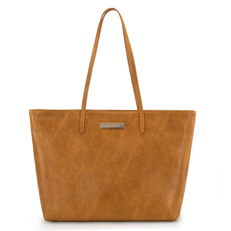 Montana West Tote Bags for Women Purses and Ladies Handbags Medium Size Shoulder Bags with Zipper