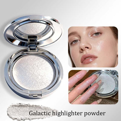 3-Piece Sun-Kissed Bronzer & Highlighter Set | Diamond Flash & Pearlescent Glow! Mashed Potato Cream Formula - Long-Lasting & Non-Smudged. Rose Gold Case for Face Brightening & Contouring!