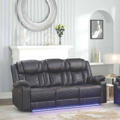 Challenger - LED Power Recliner Set