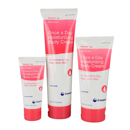 Sween® 24 Once a Day Moisturizing Body Cream for Flaky, Itchy Skin, 2-ounce tube COI7091