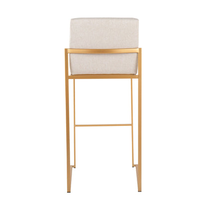 Fuji - Contemporary Design High Back Barstool