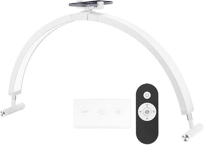 Nail Beauty Desktop Lamp Three-color Temperature Touch Control Half Moon U-shaped Fill Light