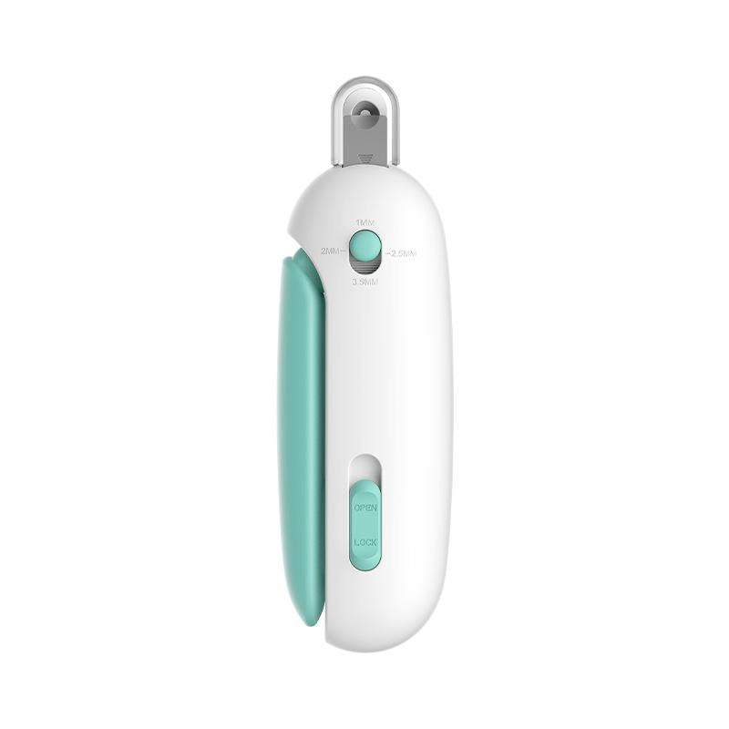 Multi Functional Cat Nail Clipper, Suitable for Trimming Toes and Adjustable for All Sizes 1-3.5Mm Safe Grooming Tool, Safe Toenail Trimmer for Kittens & Indoor Cats, Pet Tools Portable Grooming