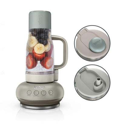 Ninja Blendboss™ Tumbler Blender with 26Oz Travel Tumbler & Removable Straw, Cyberspace