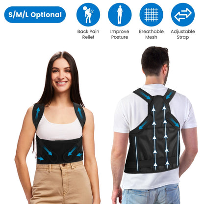 Unisex Posture Support Brace for Daily Wear