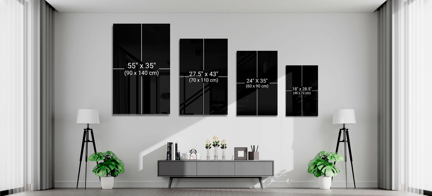 Superman Glass Wall Art