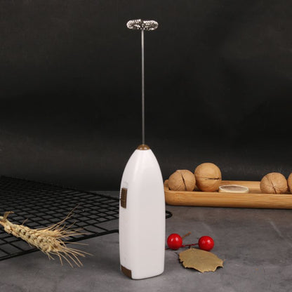 Mini Battery Operated Milk Frother Handheld; Mini Blender And Foam Maker For Coffee; Cappuccino; Latte; Matcha; Hot Chocolate; Portable Foam Maker Drink Blender With Stainless Steel Whisk