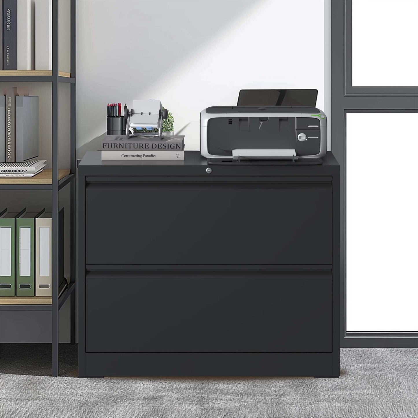 Premium Drawer Metal Lateral File Cabinet With Lock