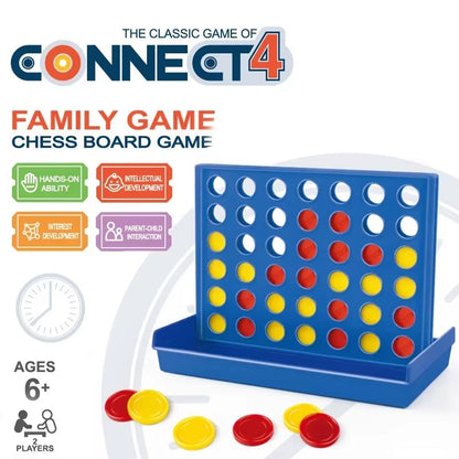 Four in a Row Bingo Chess Connect Classic Family Board Game Toys Fun Educational Toy for Kids Children Entertainment Board Games