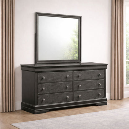 Blaze - Modern 6 Drawer Dresser