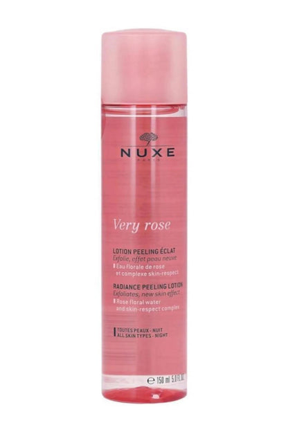 Nuxe Very Rose Radiance Peeling Lotion 150ml - Gentle Exfoliating Skincare for All Skin Types