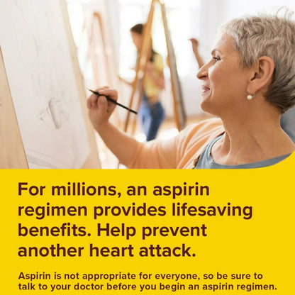 Bayer Low Dose Safety Coated Aspirin 81 mg Tablets 00280210020