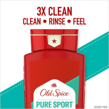 Old Spice® High Endurance® Body Wash Pure Sport™ 03700039316
