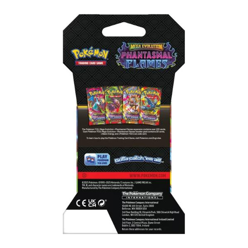 Pokémon Phantasmal Flames Single Sleeved Booster Pack
