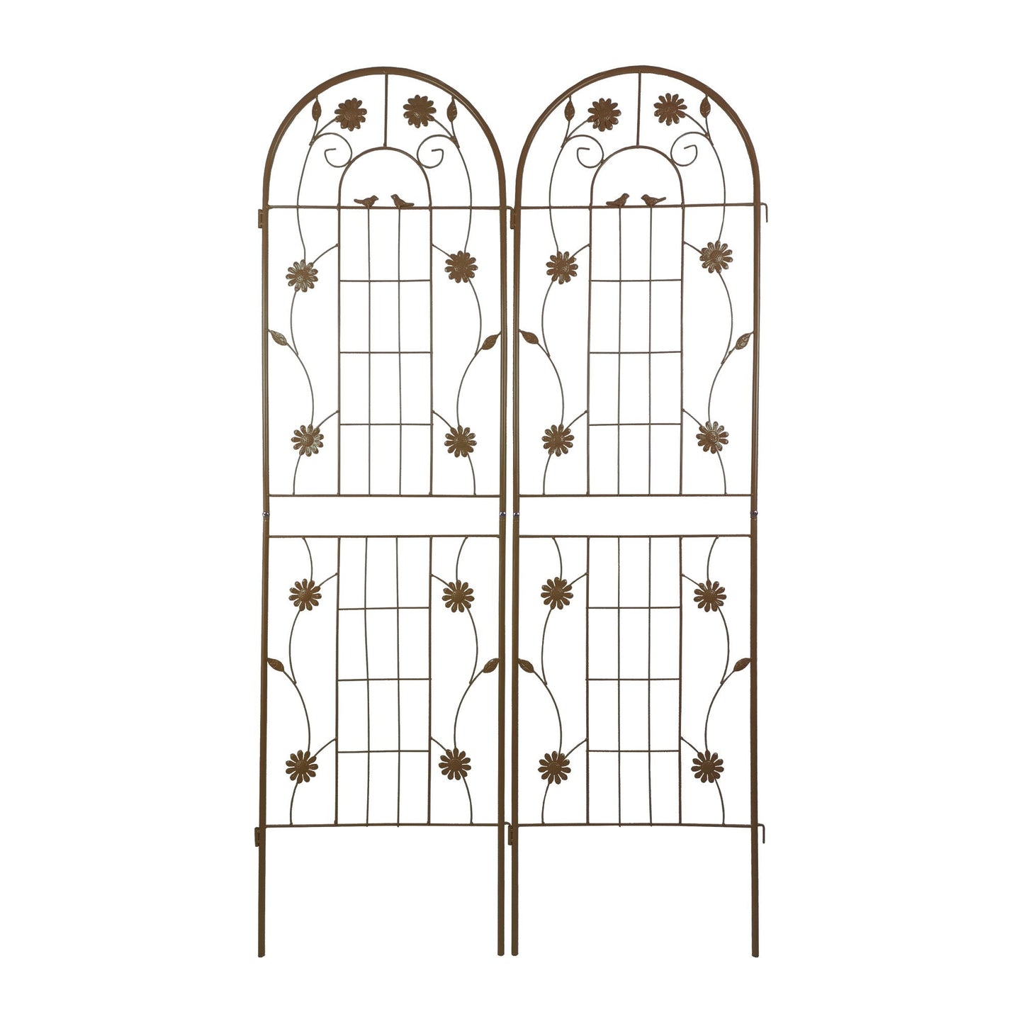 Metal Garden Trellis Rustproof Trellis For Climbing Plant Outdoor Flower Support