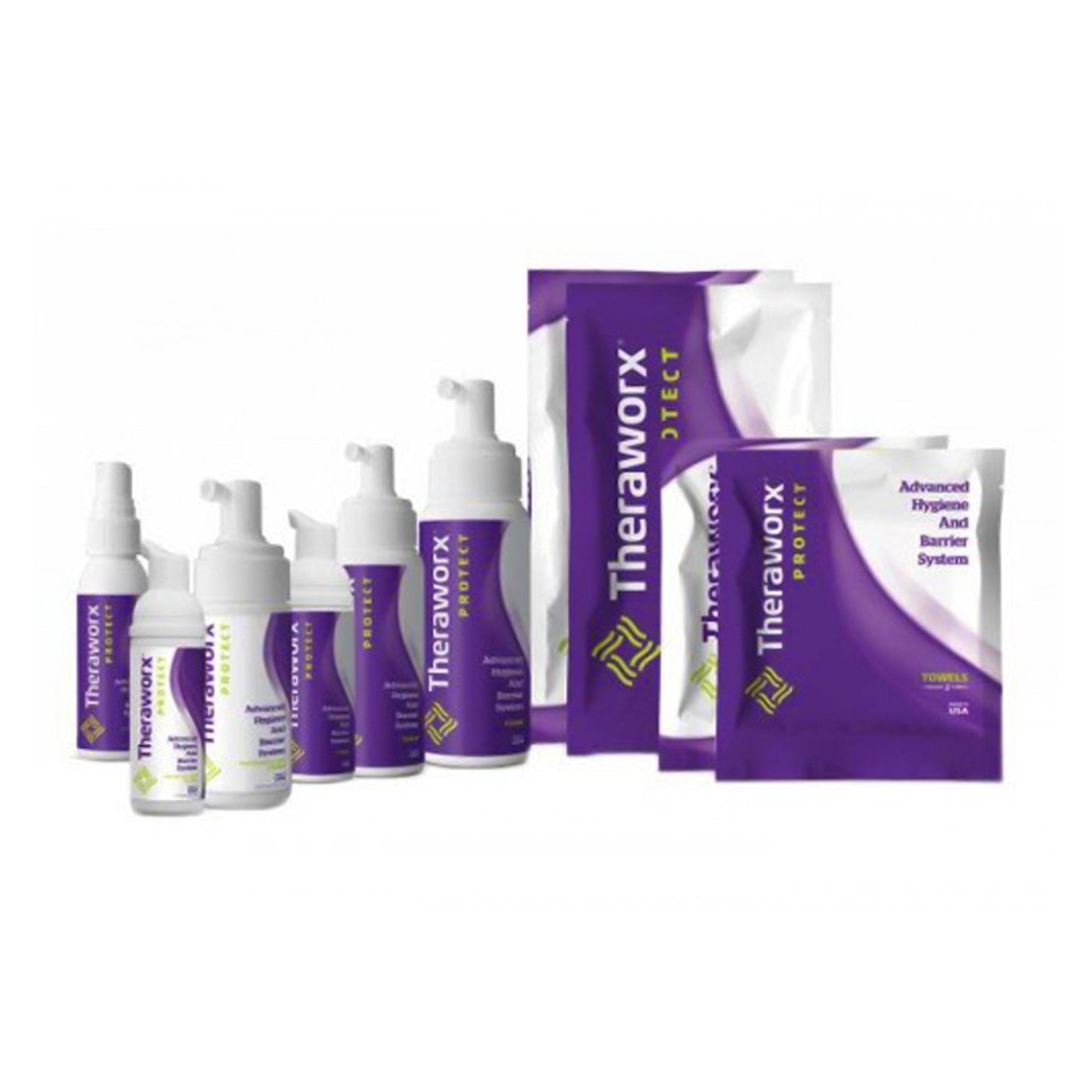 Theraworx™ Rinse-Free Foaming Body Wash 4 oz. HXC-04Z