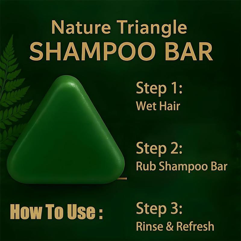 Anti Hair Loss Shampoo Bar – with Usman Grass, Arborvitae Leaves, Polygonum, Ginseng & Tea Tree, Strengthens Roots, Reduces Hair Fall, for Thinning Hair, Sulfate-Free, Herbal Hair Growth Soap 80G Haircare Cleansing Conditioner Biotin Hair Conditioner Bar