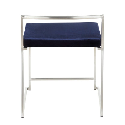 Fuji - Contemporary Stackable Dining Chair (Set of 2)
